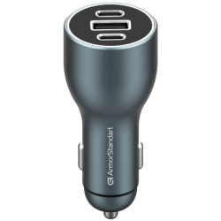 Зарядний пристрій Armorstandart Resolute Power ASPP-21 120W 2xUSB-C, 1xUSB-A (ARM70026)