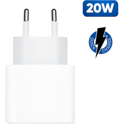 Зарядний пристрій Armorstandart AMHJ83 20W USB-C White + cable USB-C to Lightning (ARM77724)
