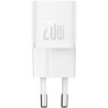 Зарядний пристрій Baseus GaN5 Fast Charger USB-C 20W white (CCGN050102)