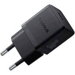 Зарядний пристрій Baseus Palm Fast Charger 1C 20W + Cable 1.0m Type-C 60W black (P10111602113-01)