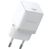 Зарядний пристрій Baseus Palm Fast Charger 1C 30W + Cable 1.0m Type-C 60W white (P10111605213-01)