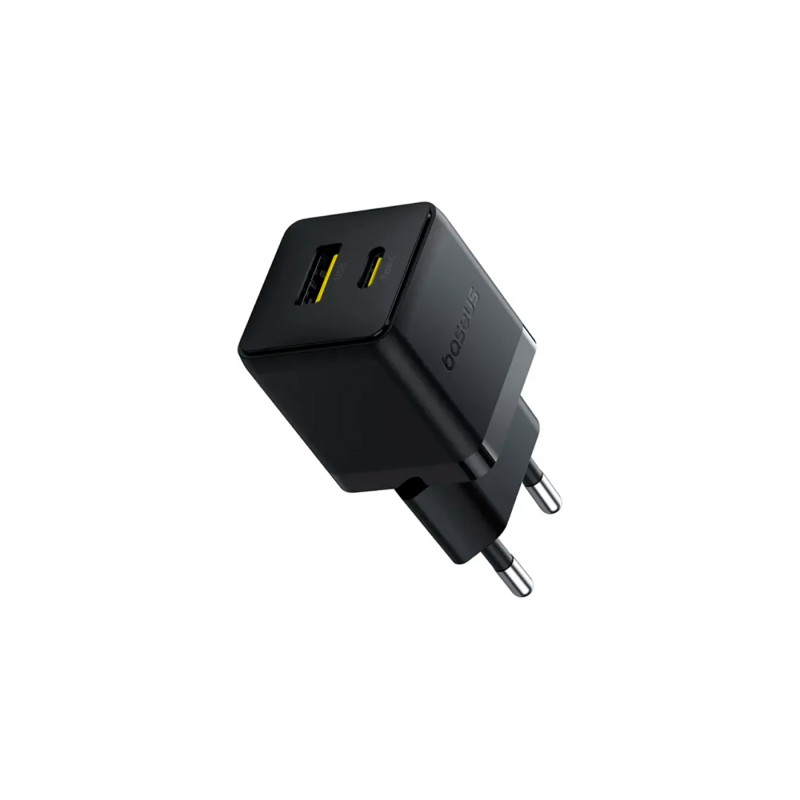 Зарядний пристрій Baseus Palm Fast Charger C+U 20W black (P10111608113-00)
