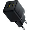 Зарядний пристрій Baseus Palm Fast Charger C+U 20W black (P10111608113-00)