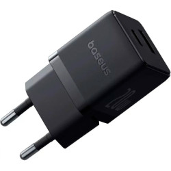 Зарядний пристрій Baseus Palm Fast Charger C+U 20W black (P10111608113-00)