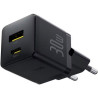 Зарядний пристрій Baseus Palm Fast Charger C+U 30W cluster black (P1011160A113-00)
