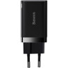 Зарядний пристрій Baseus Super Si Pro Quick Charger C+U 30W black (CCSUPP-E01)