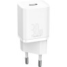 Зарядний пристрій Baseus Super Si quick charger IC 30W white (CCSUP-J02)