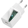Зарядний пристрій Baseus Super Si quick charger IC 30W white (CCSUP-J02)