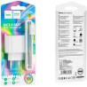 Зарядний пристрій HOCO C109A Fighter USB QC3.0 + cable Micro 5P White (6931474784827)