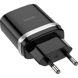 Зарядний пристрій HOCO C12Q Smart USB QC3.0 18W Black (6931474716255)