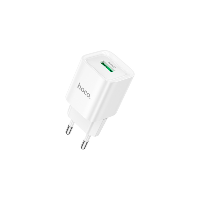 Зарядний пристрій HOCO C145A Charm USB QC3.0 White (6942007630214)