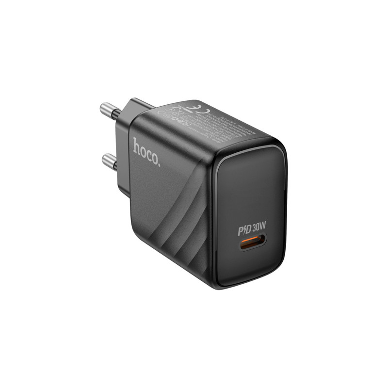 Зарядний пристрій HOCO CS22A Value USB-C PD30W Black (6942007609913)
