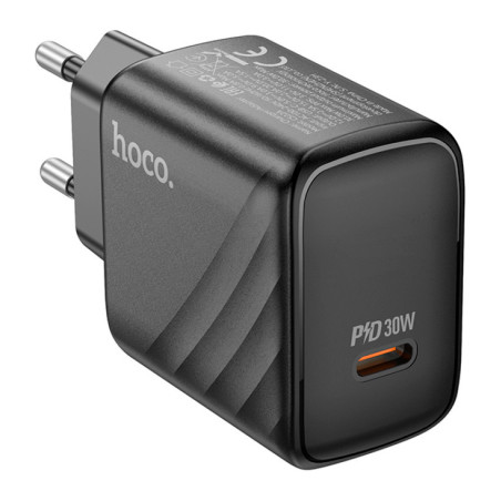 Зарядний пристрій HOCO CS22A Value USB-C PD30W Black (6942007609913)