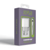 Зарядний пристрій MadeInFuture MFS12 12W 1xUSB-A + 1xUSB-C + cable USB-A to USB-C White (MIF82822)