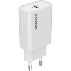 Зарядний пристрій Canyon 30CL OnCharge USB-C PD30W White (CNE-CHA30CLW)