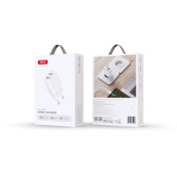 Зарядний пристрій XO L109 12W 2xUSB-A White (L109_White)