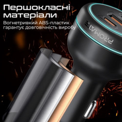 Зарядний пристрій Promate 2xUSB-C PD + USB-A QC3.0 (powerdrive-230)