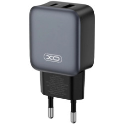 Зарядний пристрій XO L154 USB-C PD20W + USB-A QC3.0 Black (L154.black)