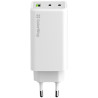 Зарядний пристрій ColorWay C101B GaN Mini 100W PD PPS 2xUSB-C + USB-A white (CW-CHS061PD-WT)