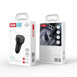Зарядний пристрій XO 1xUSB QC3.0 + 1xUSB-C PD20W white (CC37-WH)