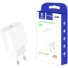 Зарядний пристрій Denmen USB-C PD20W 3.6A white (DM-DC06-WH)