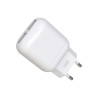 Зарядний пристрій XO 2xUSB 2.4A + cable USB to Lightning white (L78-L-WH)