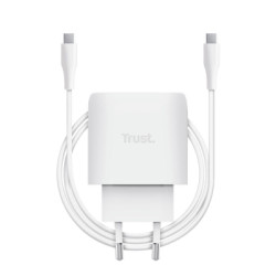 Зарядний пристрій Trust USB-C 45W GaN PD/PPS white (25522_TRUST)