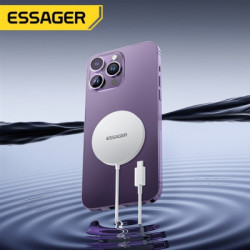 Зарядний пристрій Essager 2-in-1 wireless charger 15W white (EWXCX-CF02-Z)