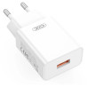 Зарядний пристрій XO USB-A QC18W White (L127.white)