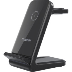 Зарядний пристрій Choetech Wireless 3-in-1 15W black (T608-F)