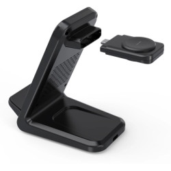 Зарядний пристрій Choetech Wireless 3-in-1 15W black (T608-F)