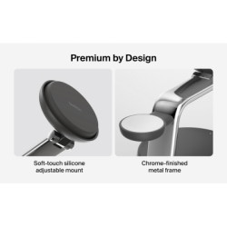 Зарядний пристрій Belkin UltraCharge Pro Wireless 3-in-1 25W charcoal (WIZ040KQCH)