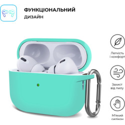 Чохол для навушників Armorstandart Hang Case для Apple AirPods Pro 2 Mint Green (ARM68589)