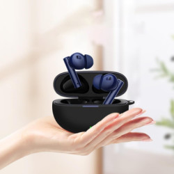 Чохол для навушників BeCover Silicon для Realme Buds Air 6 Pro Black (712018)