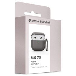 Чохол для навушників Armorstandart Hang Case для Apple AirPods 4 Advanced ash (ARM81278)
