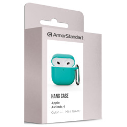 Чохол для навушників Armorstandart Hang Case для Apple AirPods 4 Mint Green (ARM81287)