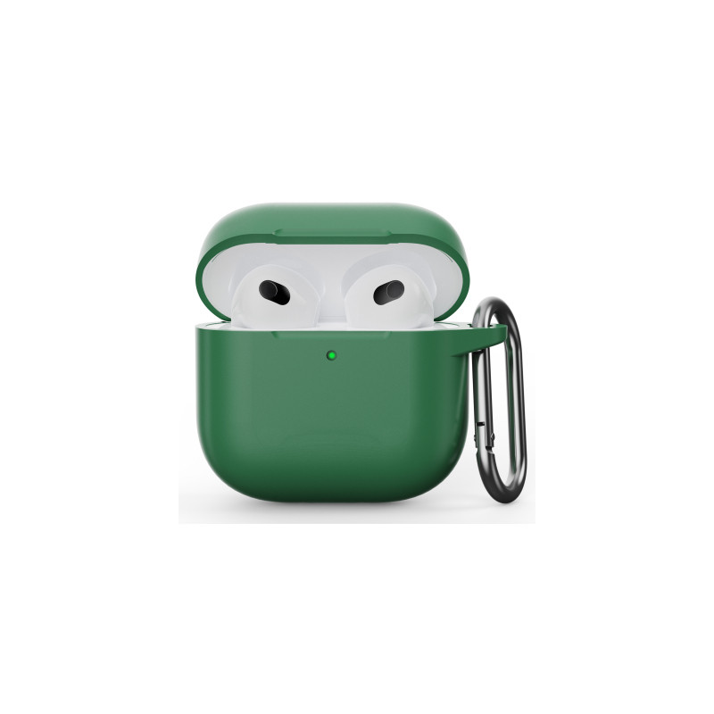 Чохол для навушників Armorstandart Hang Case для Apple AirPods 4 Needle Green (ARM81289)