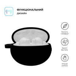 Чохол для навушників Armorstandart Hang Case для Huawei FreeBuds 5i/6i Black (ARM79927)