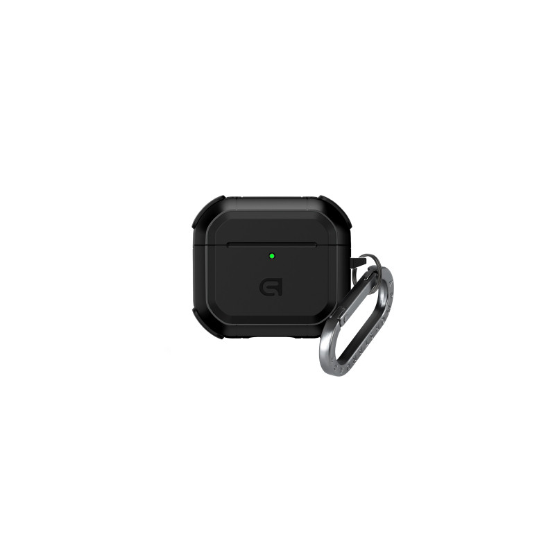 Чохол для навушників Armorstandart Panzer для Apple Airpods 4 Black (ARM82552)