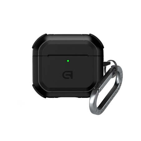 Чохол для навушників Armorstandart Panzer для Apple Airpods 4 Black (ARM82552)