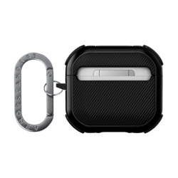 Чохол для навушників Armorstandart Panzer для Apple Airpods 4 Black (ARM82552)