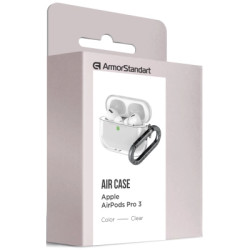 Чохол для навушників Armorstandart Air для Apple Airpods Pro 3 Clear (ARM88268) (ARM88268)