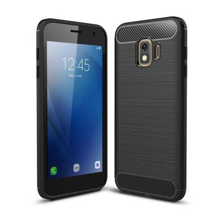 Чохол до мобільного телефона Laudtec для Samsung Galaxy J2 Core Carbon Fiber (Black) (LT-J2C)