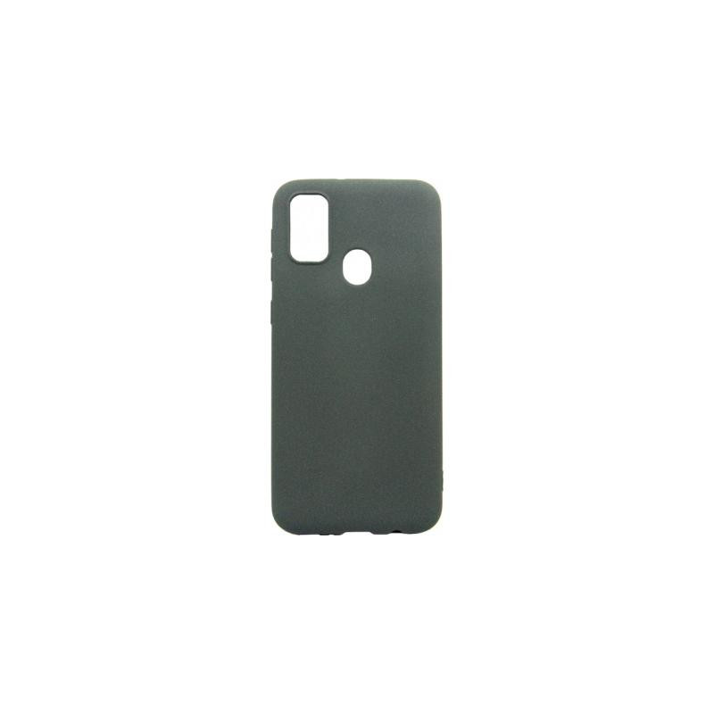 Чохол до мобільного телефона Dengos Carbon Samsung Galaxy M21, grey (DG-TPU-CRBN-61) (DG-TPU-CRBN-61)
