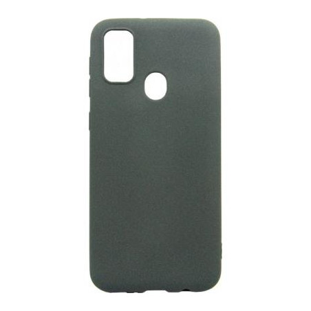 Чохол до мобільного телефона Dengos Carbon Samsung Galaxy M21, grey (DG-TPU-CRBN-61) (DG-TPU-CRBN-61)