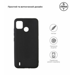 Чохол до мобільного телефона Armorstandart Matte Slim Fit TECNO POP 5 Black (ARM59759)