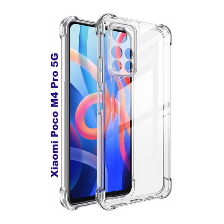 Чохол до мобільного телефона BeCover Anti-Shock Xiaomi Poco M4 Pro 5G / Redmi Note 11T 5G Clear (707198)