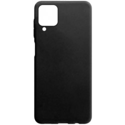 Чохол до мобільного телефона Drobak Liquid Silicon Case для Samsung Galaxy M12 Black (707010)