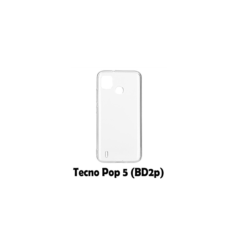 Чохол до мобільного телефона BeCover Tecno Pop 5 (BD2p) 2/32Gb Transparancy (707626)