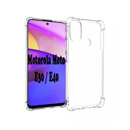 Чохол до мобільного телефона BeCover Anti-Shock Motorola Moto E30 / E40 Clear (707882)